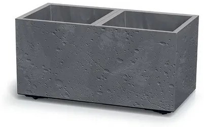 SIERRA CASE BETON EFFECT virágtartó 57,7 cm, szürke, S