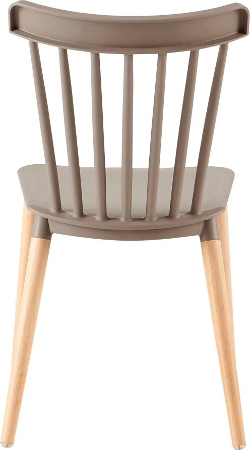 Étkezőszék, szürke/bükk, ZOSIMA