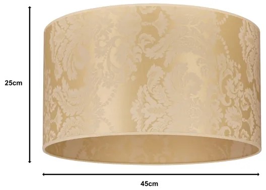 Duolla - Univerzális ROLLER E27 árnyékoló, 45 cm átmérő, arany