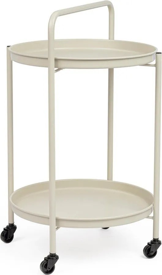 Acél gurulós zsúrkocsi ø 44,5 cm Austin – Yes Everyday