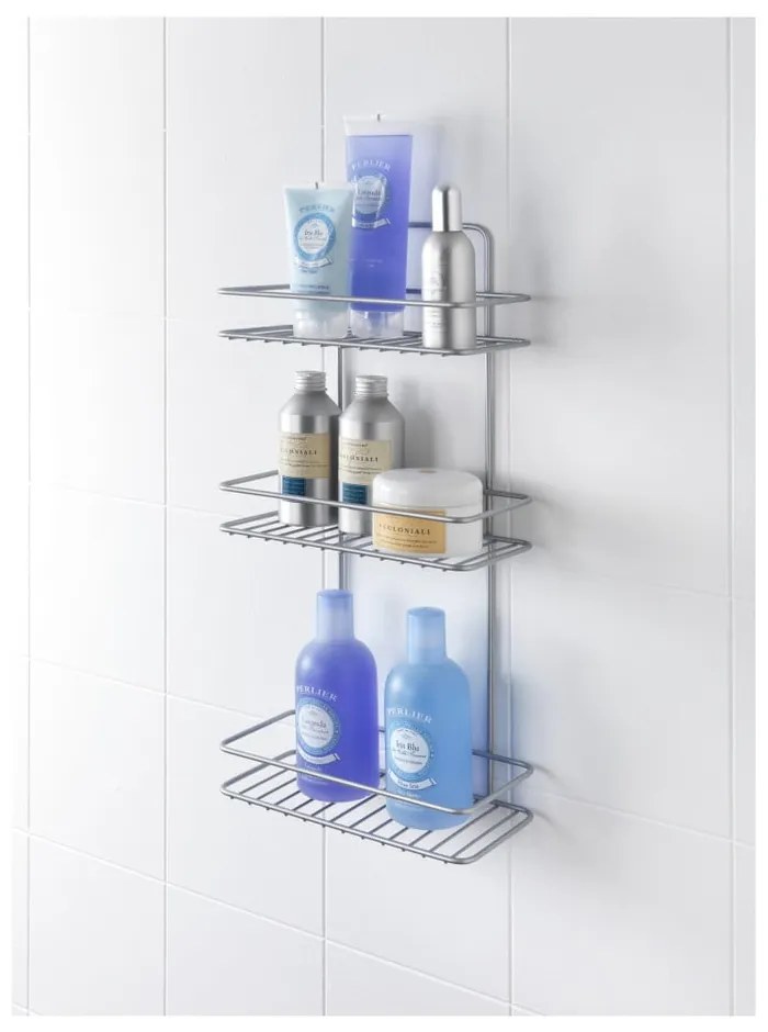 Ref háromszintes fürdőszobai falipolc - Metaltex