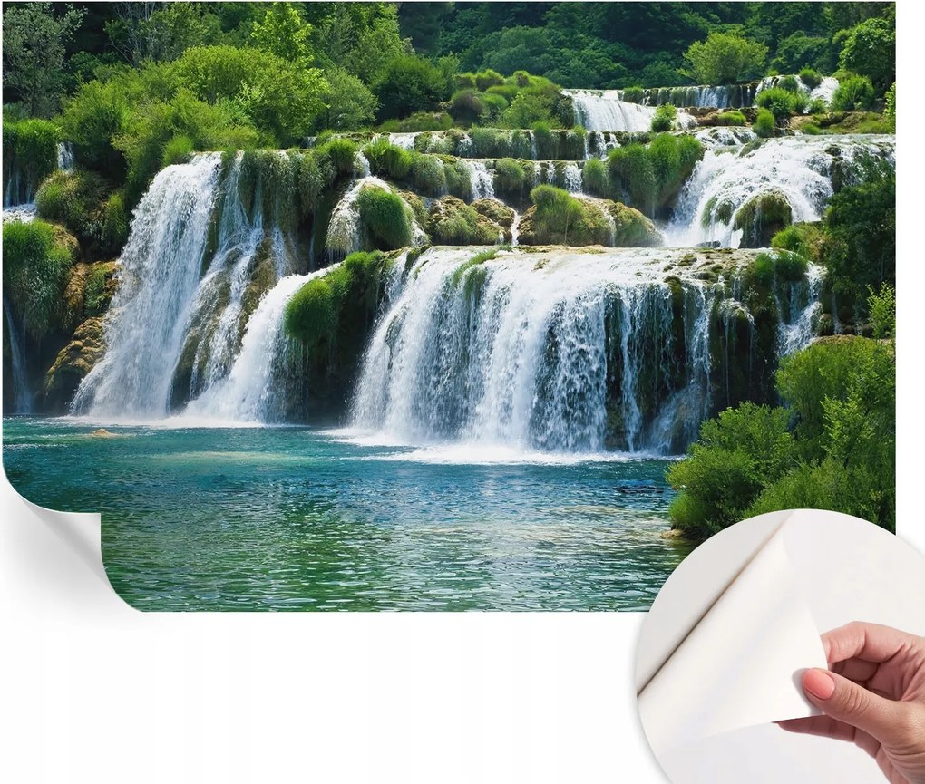 Fotótapéta Öntapadós tapéta a szobába Természetes harmónia 152x104 cm