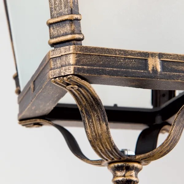 Orion - AIKO kültéri függeszték 1xE27/60W/230V IP23 bronz/patina