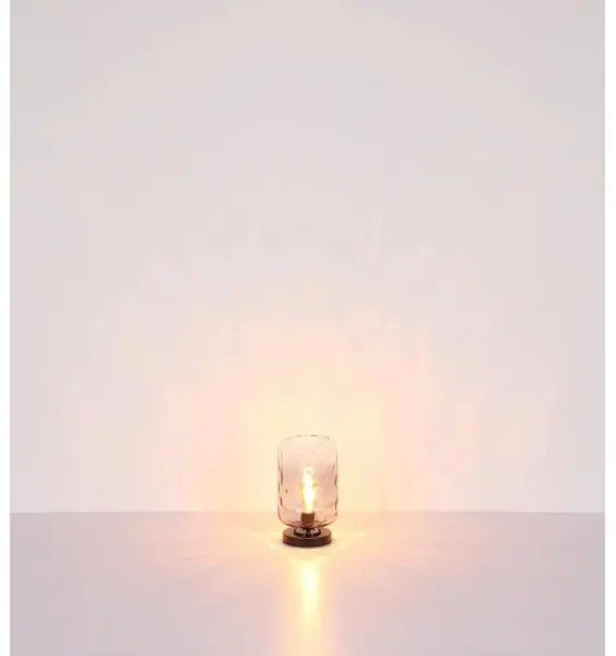 Globo 16046TS - Asztali lámpa DARINA 1xE27/60W/230V szürke