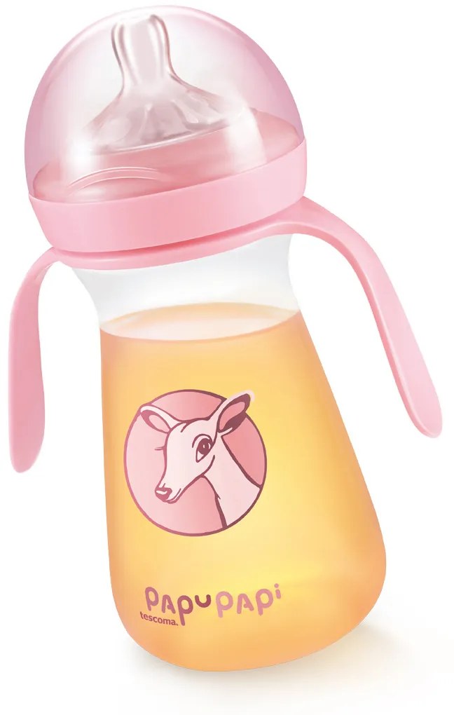 Tescoma PAPU PAPI palack 250 ml, rózsaszínű, 250 ml