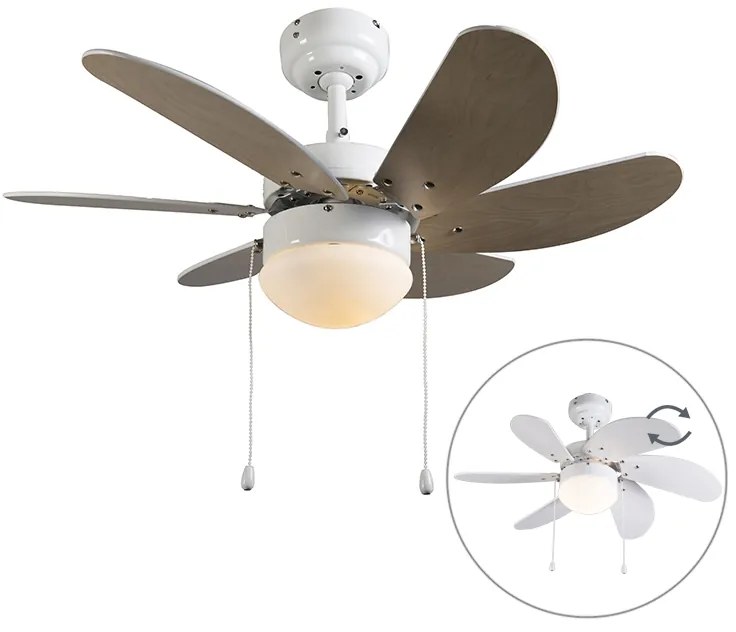 Mennyezeti ventilátor fehér - Fresh 3