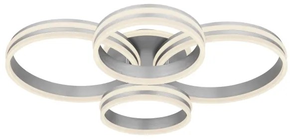 Globo 67260-90 - RUBIO LED 90W mennyezeti lámpa 68x85 cm + távirányító