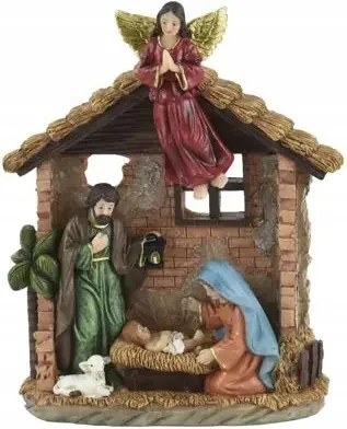 Karácsonyi betlehem 18x6x21,5cm