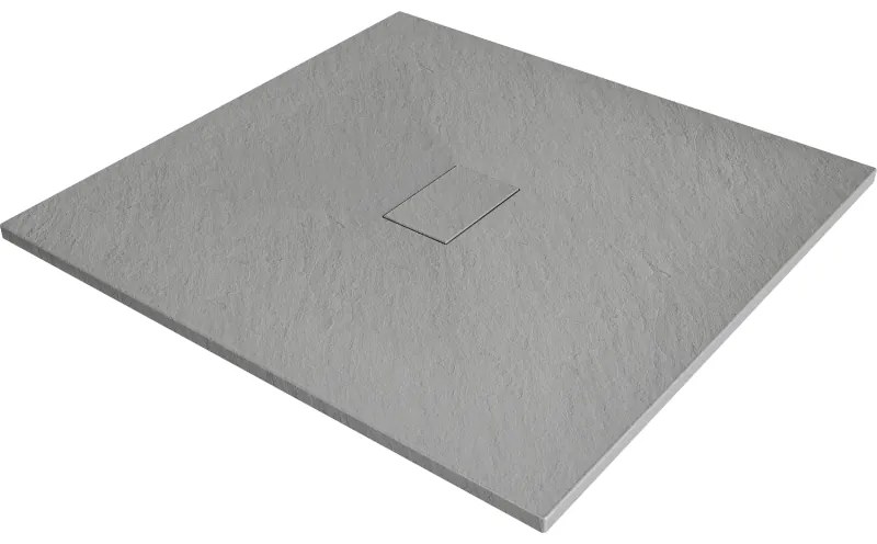 Mexen Hugo SMC 100 x 100 cm-es négyzet alakú zuhanytálca, szürke - 42611010