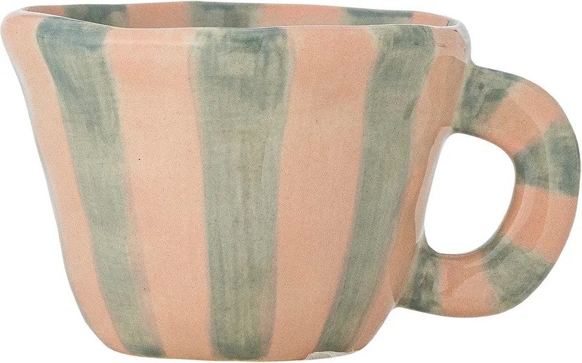 Világoszöld-világos rózsaszín kerámia eszpresszó csésze 110 ml Nini – Bloomingville