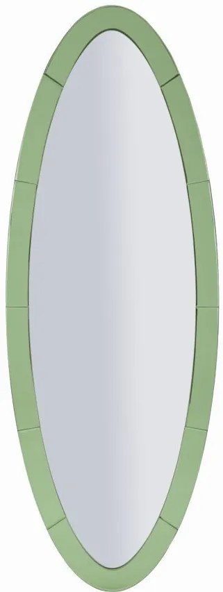 Oslo fali tükör zöld 55x2x150 (belső tükör mérete 42,5x137,5)cm