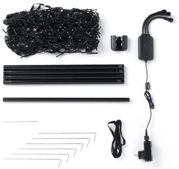 Twinkly TWP300SPP-BEU RGBW LED kültéri karácsonyfa 300 LED, 2m, IP44, Wi-Fi