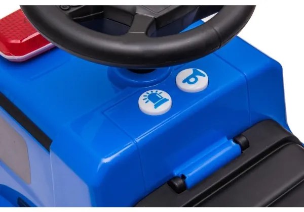 Push autó Mercedes Rendőrautó 2xAA kék