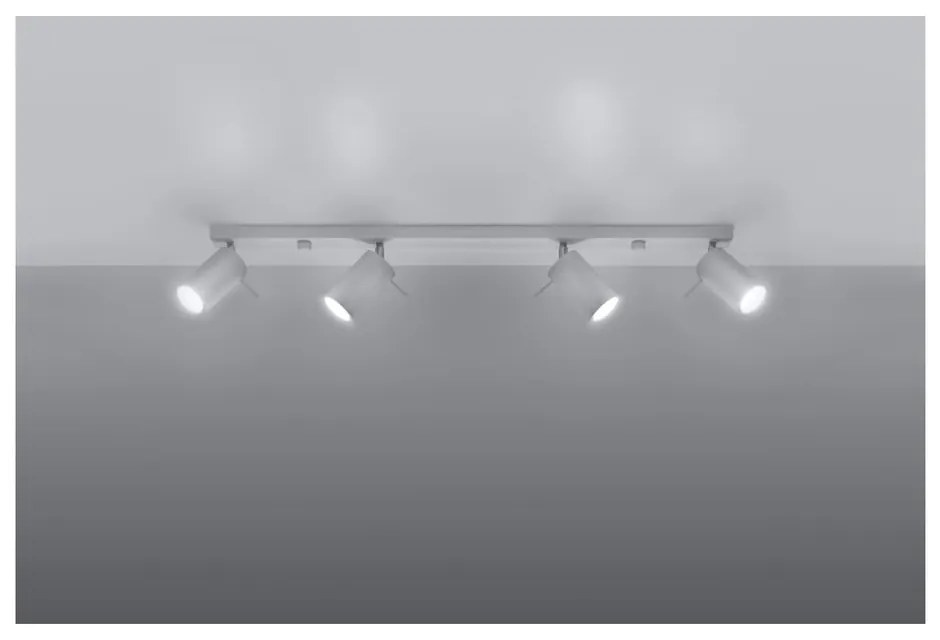 Etna 4L fehér mennyezeti lámpa - Sollux