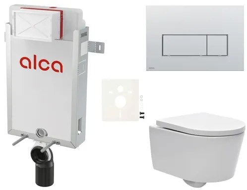 Fali WC szett Alca befalazáshoz + SAT Brevis WC SIKOAW9