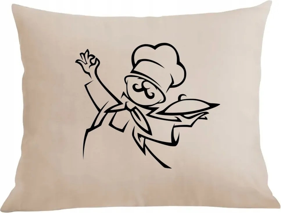 Párna párnahuzat Ajándék Konyhafőnök