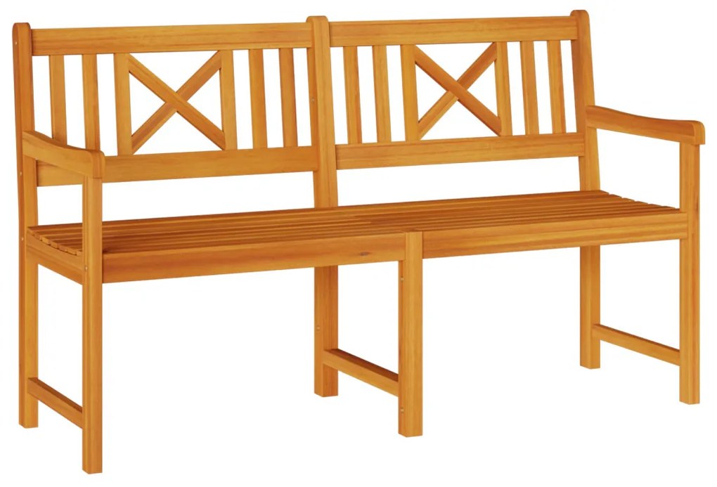 Kerti Pad 150x56x90 cm Tömör Akácfából