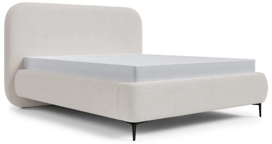 Franciaágy 140 cm Mononoke 140 (ágyráccsal) (bézs + fekete) . Akció -15%. 1100390