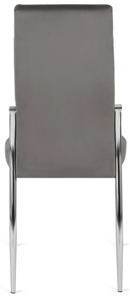 Szürke Bársony Étkezőszék. MOLLY