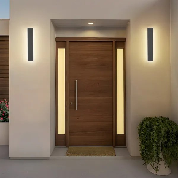 Brilagi - LED kültéri fali lámpatest LINEAR LED/8W/230V 4000K IP65 antracit