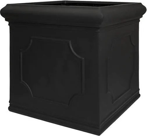 Pottery Pots Jumbo Classic virágcserép, fekete, több méretben - PotteryPots méret: M - 72 x 72 cm | m. 69 cm