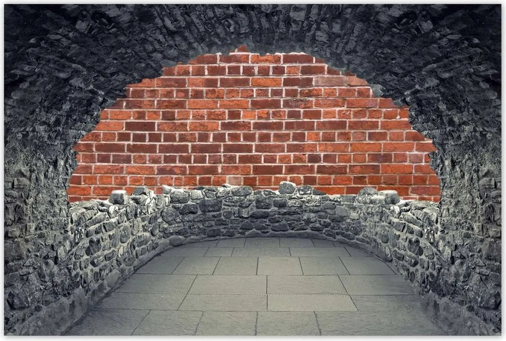 Poszterek 90x60 Tégla fal Tégla