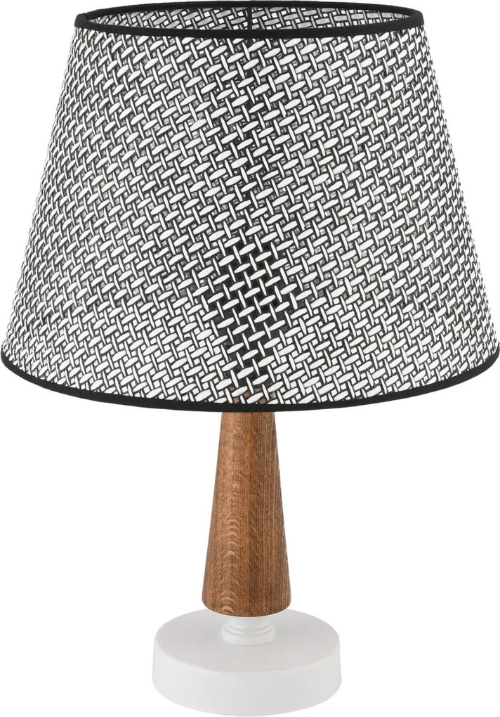 Fém éjjeli lámpa, szürke-barna, 20 cm – TR390FLH2728