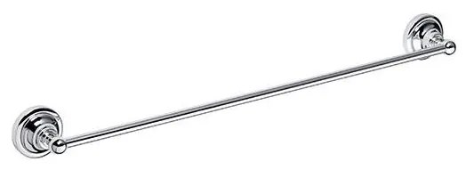 Törölközőtartó 66,5x6,5 cm ezüstszínű