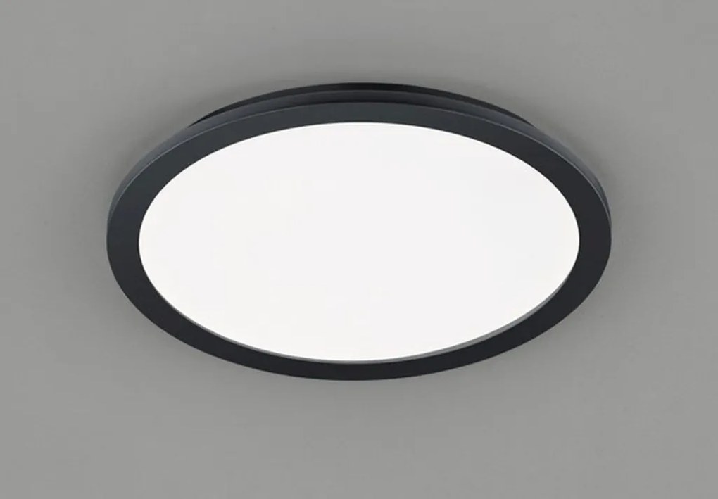 TRIO R62922432 CAMILLUS Kerek Mennyezeti Lámpa Fekete LED IP20