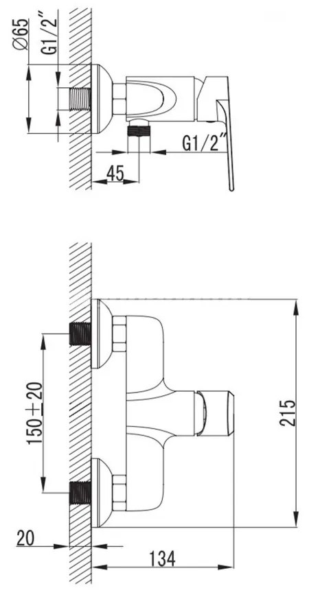 Asti zuhany csaptelep