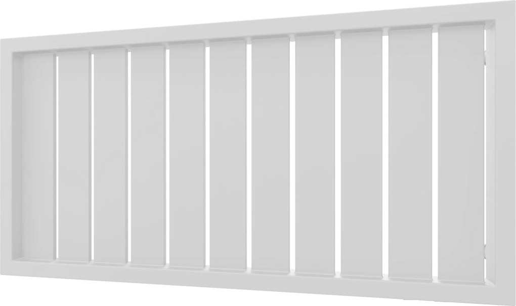 Dekorációs Radiátor Bradone H480 L950 Fehér