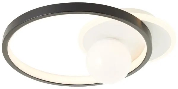 Brilliant - LED Dimmelhető mennyezeti lámpa ATLANTA LED/24W/230V fekete/fehér