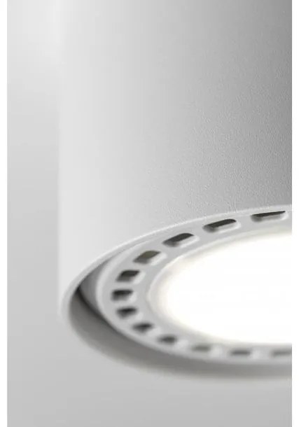 Lámpa Mennyezeti lámpatest SAKURA, aluminium,120x85 mm, IP20, 1xES111 , kör, fehér