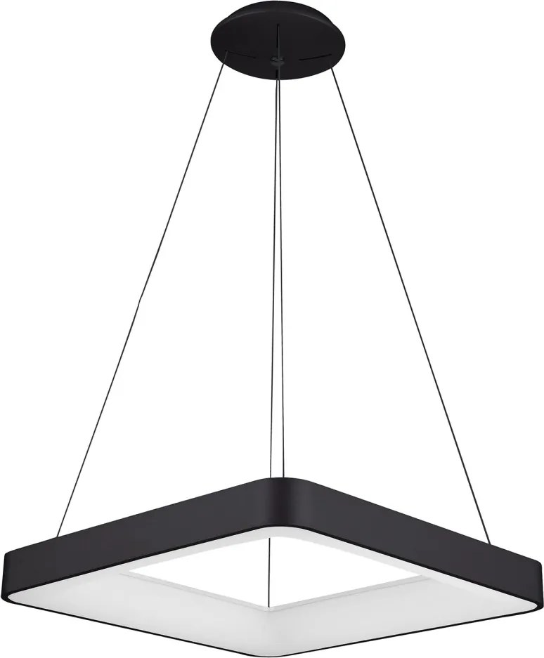 ITALUX 5304-850SQP-BK-3 GIACINTO Modern Led Függesztett Lámpa Fekete LED IP20