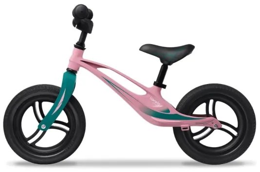 Lionelo - Futóbicikli BART TOUR rózsaszín/zöld