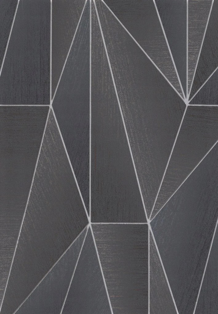 Geometrikus fali tapéta fekete háromszögek 10294-15 Erismann