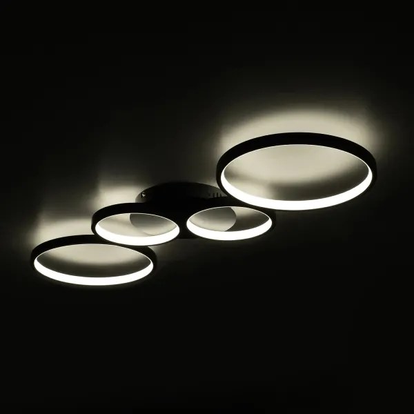BRILAGI - LED mennyezeti lámpatest ECHO LED/40W/230V 4000K 32x90 cm fekete