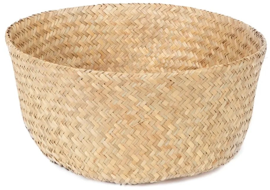 Világos tengerifű tárolókosár, ⌀ 35 cm - Compactor