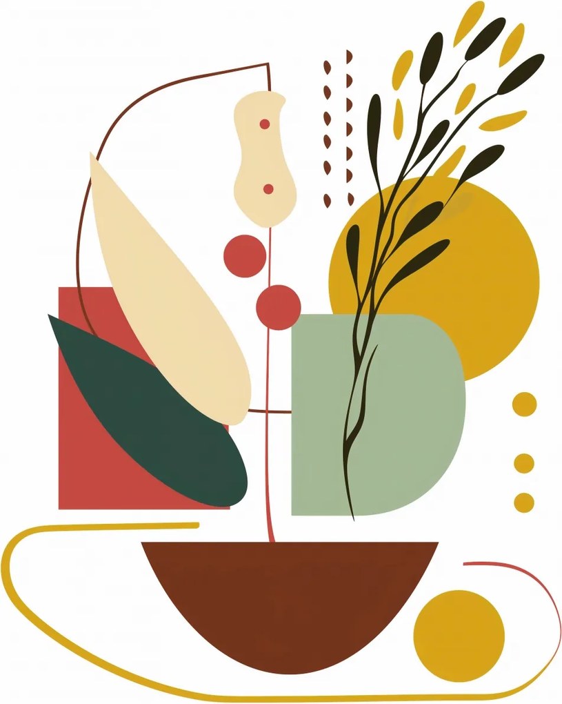 Poszter 70x100cm A holt természet harmóniája