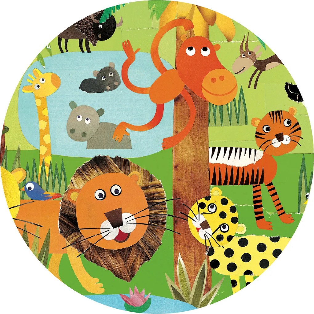 Megfigyeltető puzzle - Dzsungel, 35 db-os - Jungle