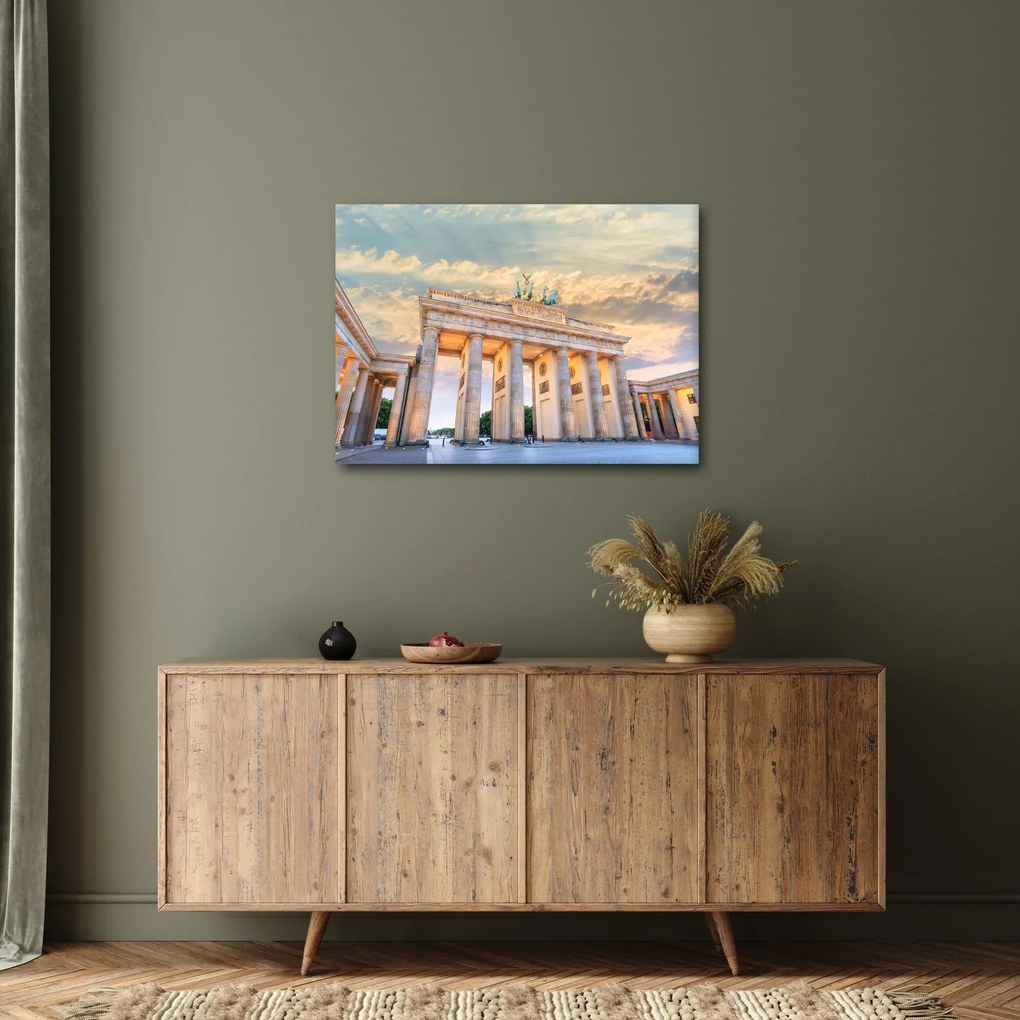 Kép - Brandenburgi kapu, Berlin, Németország (70x50 cm)