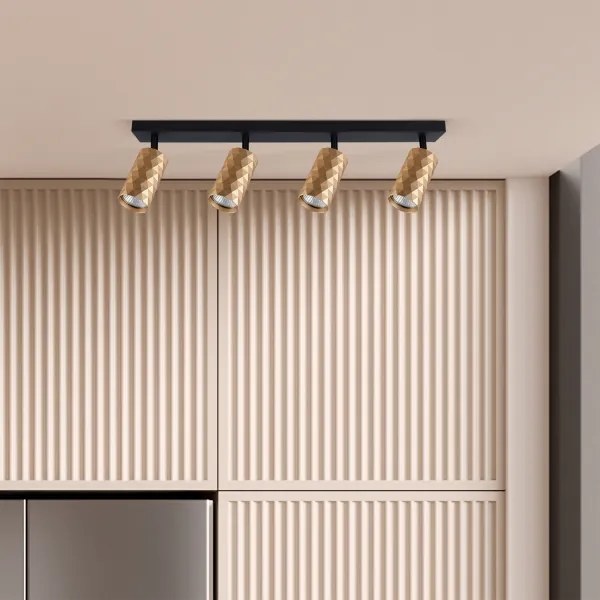 Brilagi - LED RGBW dimmelhető spotlámpa SELE DIAMANT 4xGU10/6,5W/230V Wi-Fi arany