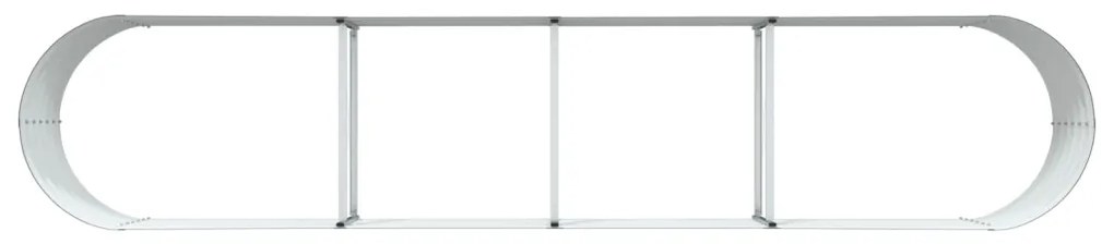 Kerti Magaságy Barna 400x80x44 cm Galvanizált Acél