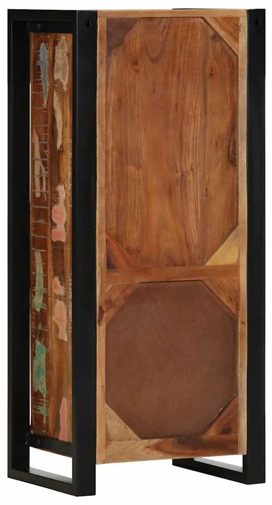 fürdőszoba szekrény 40x30x90 cm tömörfa, újrahasznosított fa