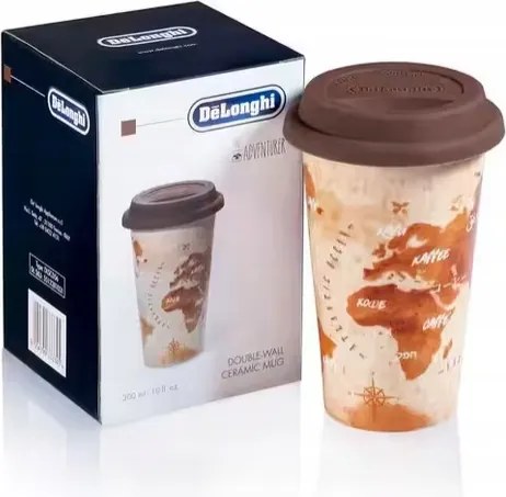 Thermo kerámia bögre DeLonghi 300ml DLSC056 The Adventurer