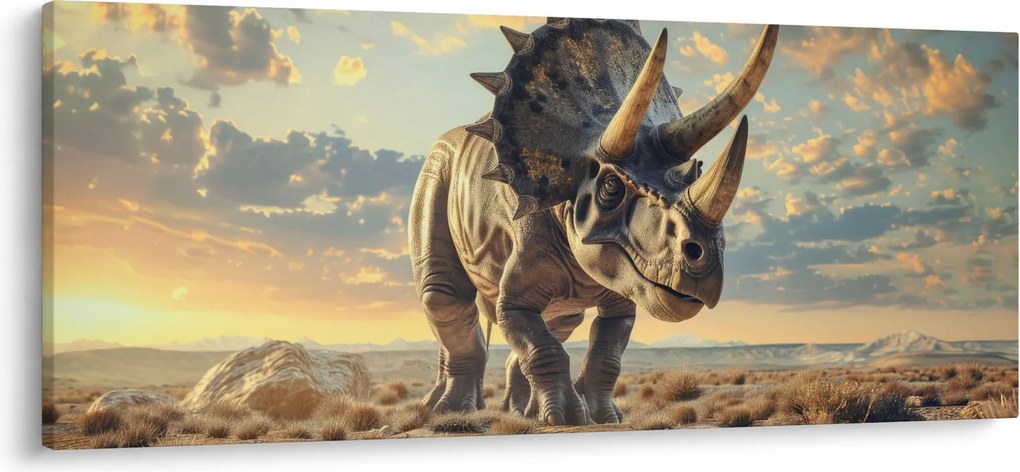 Kép - Triceratops (120x50 cm)