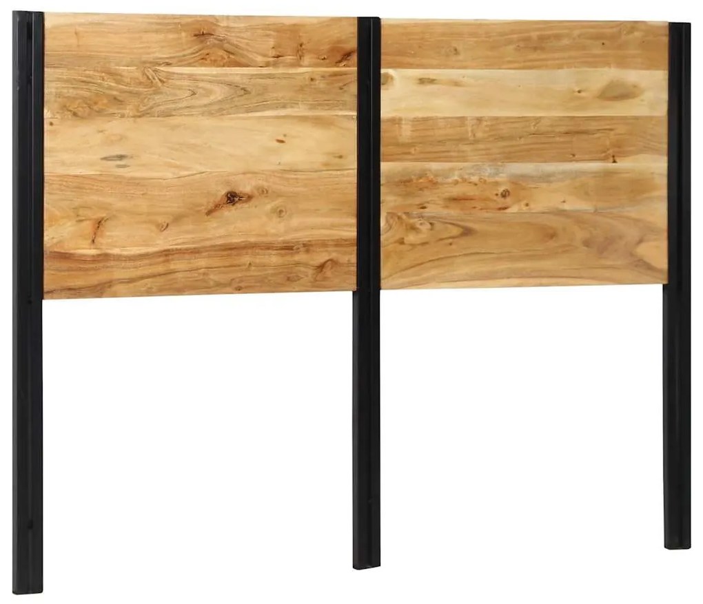 tömör fa akác és vas fejtámla 140 cm