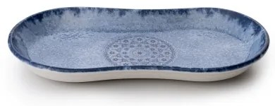 27 részes kék/porcelán étkészlet