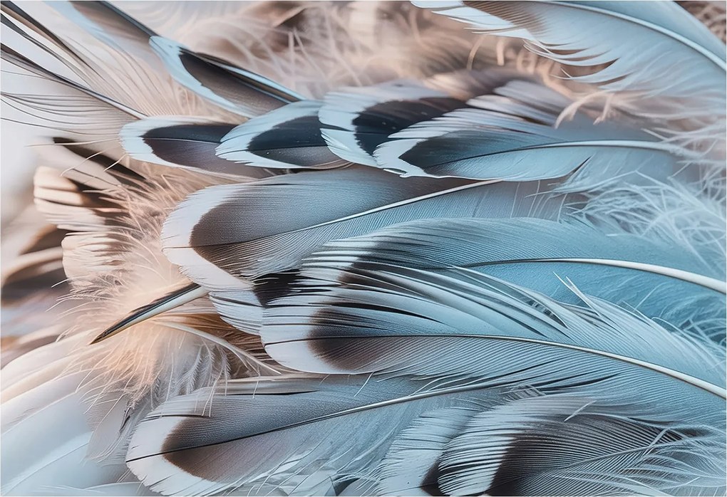 Fotótapéta Flizelina Nappali és Hálószoba Iroda Kék tollak 152x104 Ragasztó