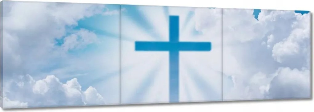 Festmények 120x40 Kereszt Jézus Mennyország